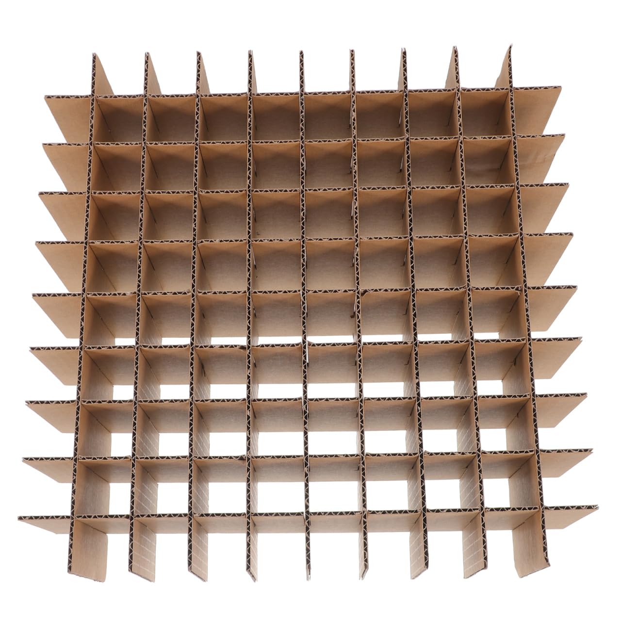 Separadores de cajas de cartón panal de 14x14x4 pulgadas para embalaje y protección de envíos