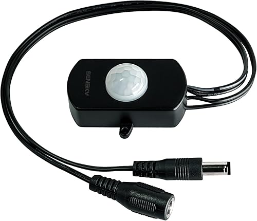 BS010L DC 12V a 30V 3A Mini Pir Sensor de Movimiento, Interruptor de Sensor de Ocupación para Caja Fuerte de Pistola, Armario de Cocina, Despensa,