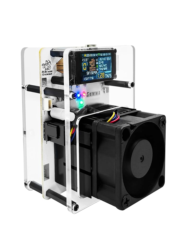 Bitaxe gamma ソロマイニング Amazon.com: Bitaxe Gamma Miner Crypto Miner NMAxe 1.2TH/s
