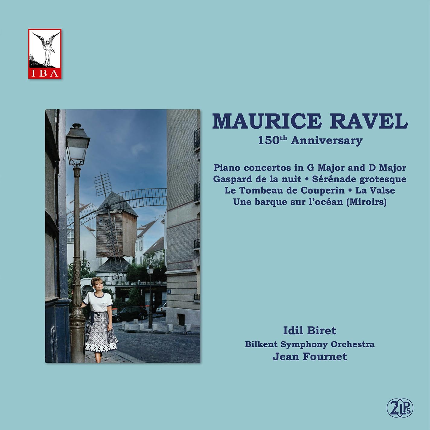 Maurice Ravel 150th Anniversary - Piano concertos in G Major and D Major; Gaspard de la nuit; Serenade grotesque; Le Tombeau de Couperin; La Valse; Une barque sur l'ocean (Miroirs) [VINYL]
