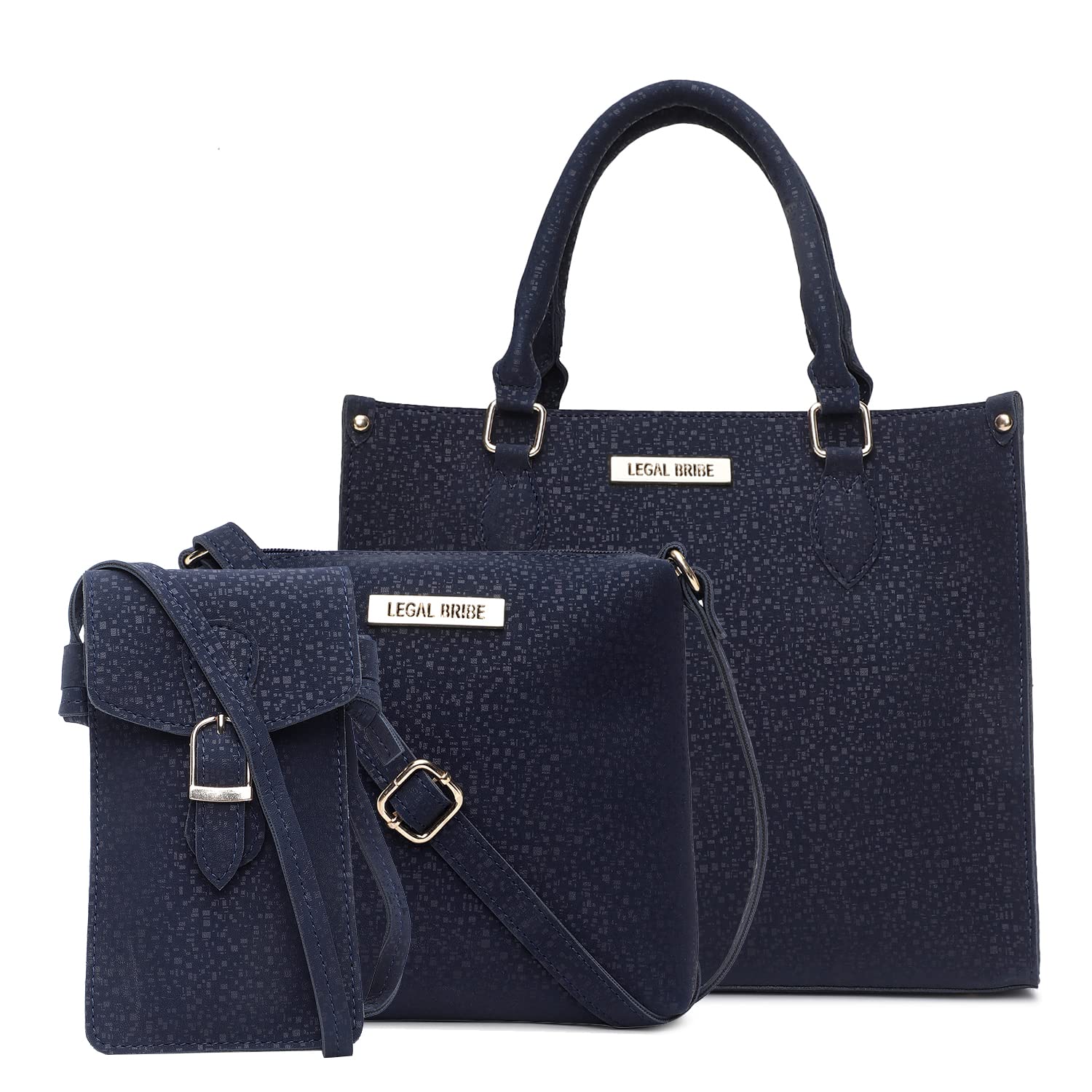 LEGAL BRIBE Self Plain Tote Bags Combo of 3 (Blue) (B0BQZ4ZMMM) Amazon Price History, Amazon Price Tracker