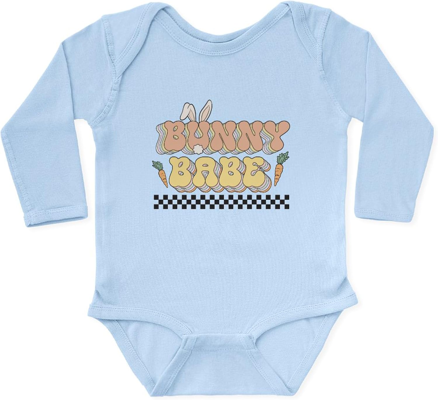 CafePress Easter Bunny Babe Body Suit Cute Long Sleeve Infant Baby Bodysuit Romper
