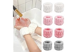 Ayesha Wrist Bands for Washing Face, Essential Skincare Wristbands, Make-up Remover Wrist...