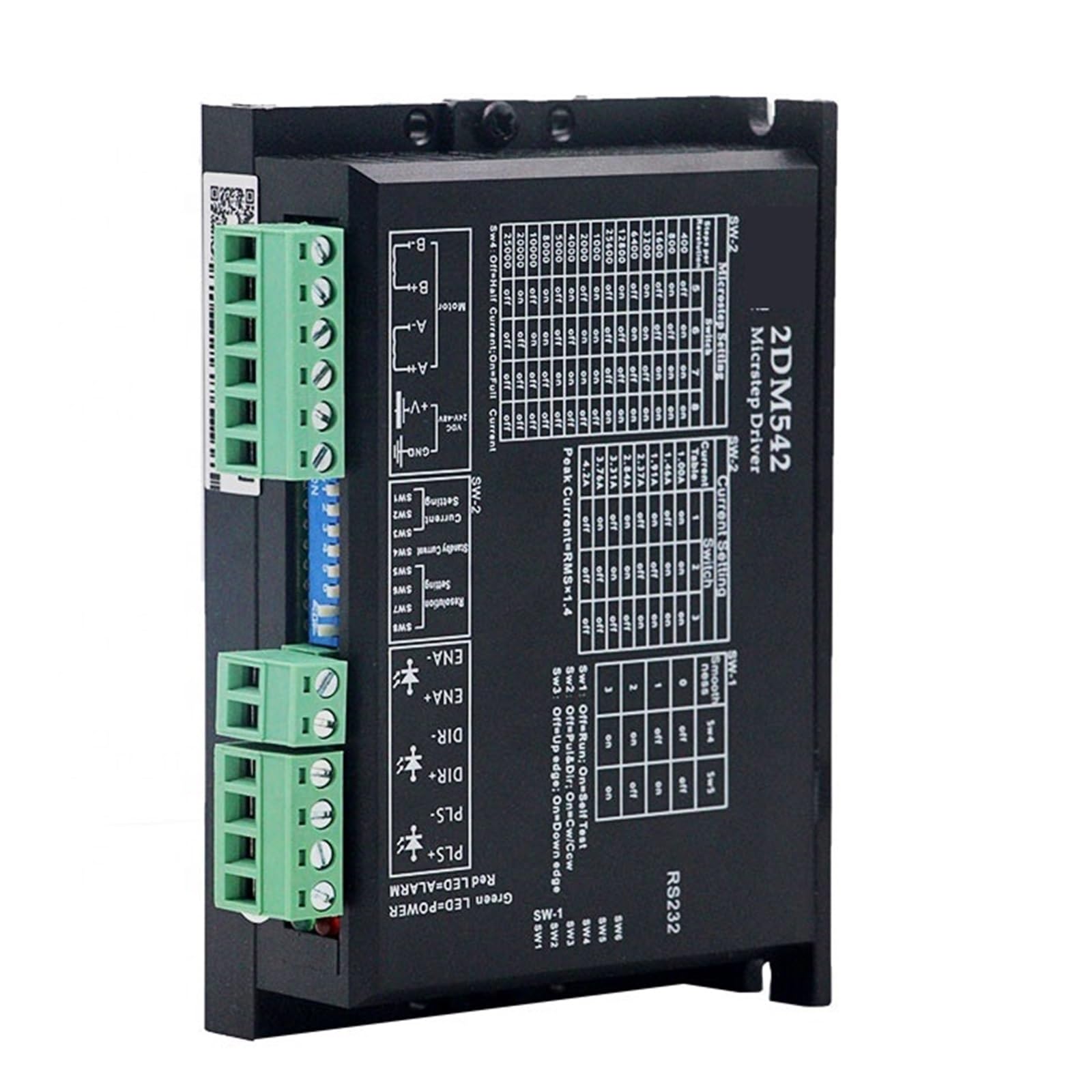 EKFBQBGW 2DM542 Computerized Numerical Control Stepper Driver Fast Stepper Driver Hybrid 23 34 Computerized Numerical Control Stepper electronic starter Driver Kit EKFBQBGW