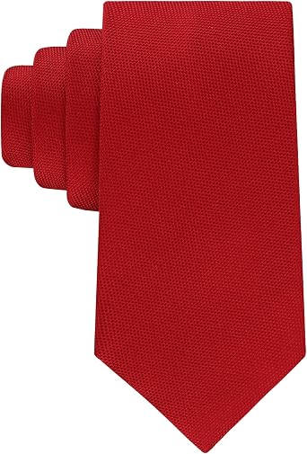 Tommy Hilfiger Mens Core Oxford Solid Tie Classic Business & Formal Neckwear