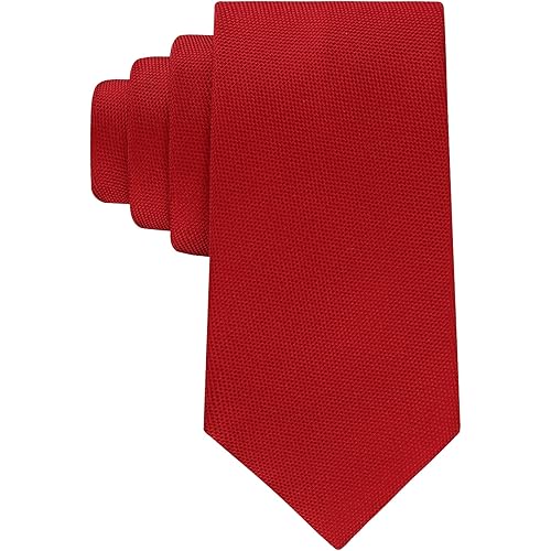 Tommy Hilfiger mens Core Oxford Solid Tie – Classic Business & Formal Neckwear