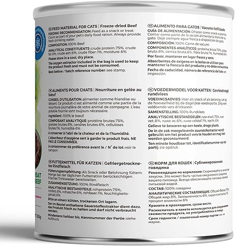 Miniatura 2 de Alimentos liofilizados para gatos crudos  100% sin granos de carne  Natural Balance limitado ingrediente limitado Alimento para gatos alto en