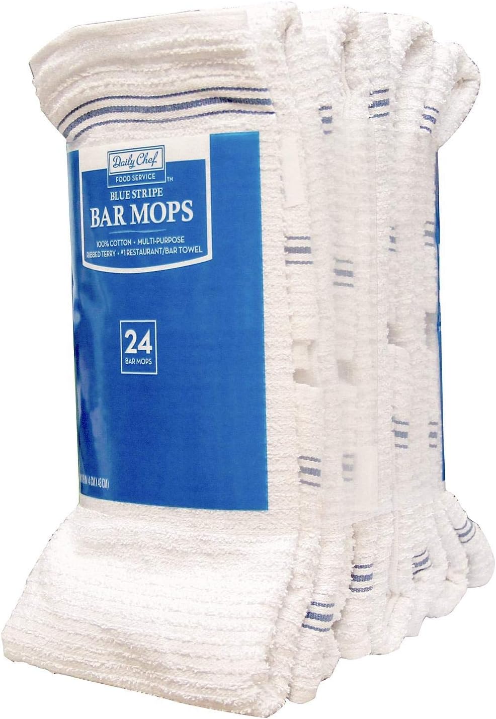 Daily Chef Bar Mops - 16" x 19" - 24 Count (2 Pack)