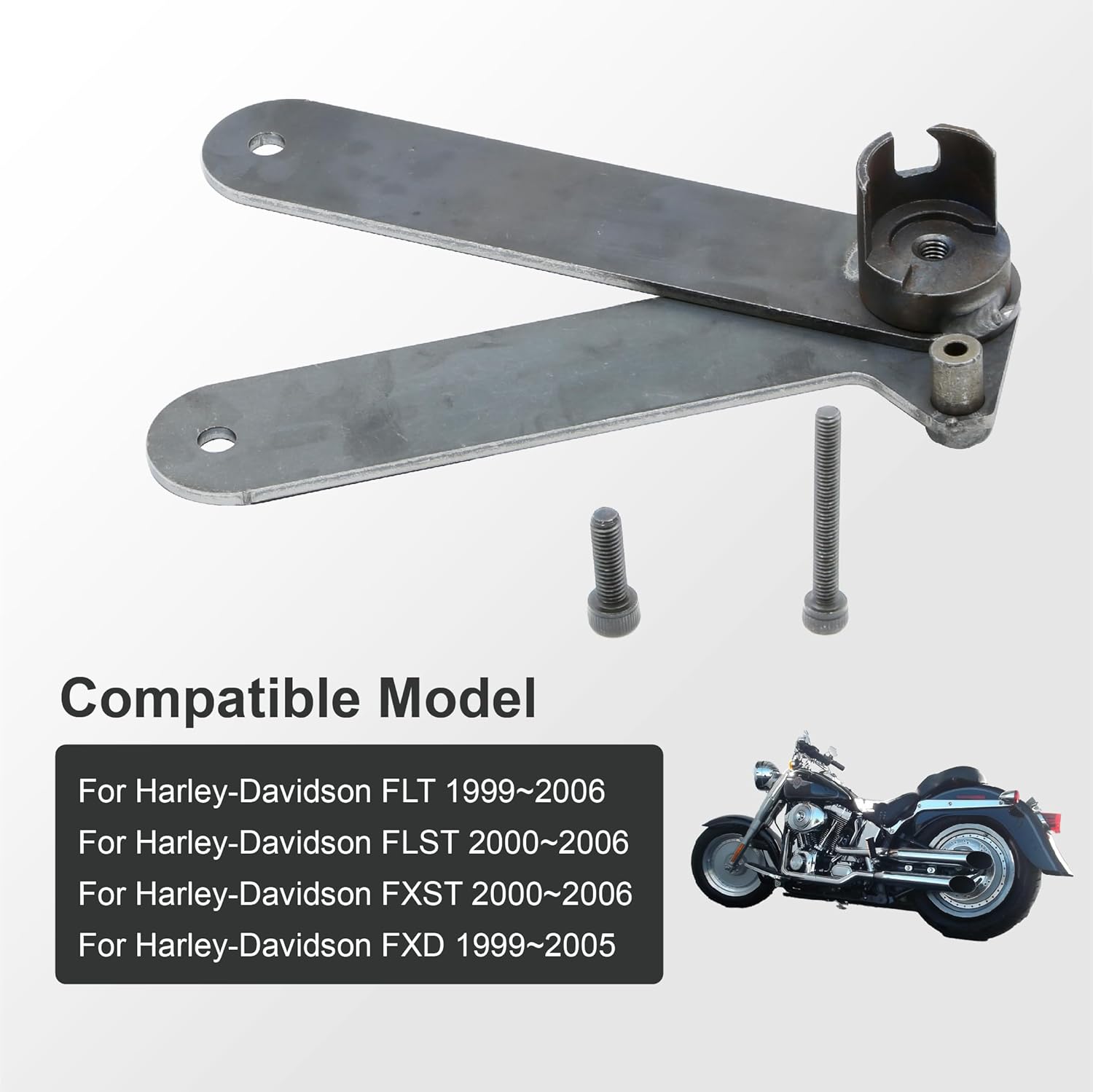 16-0188 Shoe Tool Cam Chain Removal Compatible with Harley-Davidson FLT 1999~2006, for Harley-Davidson FLST FXST 2000~2006, for Harley-Davidson FXD 1999~2005, Fits TC V-Twin 16-0188 S4