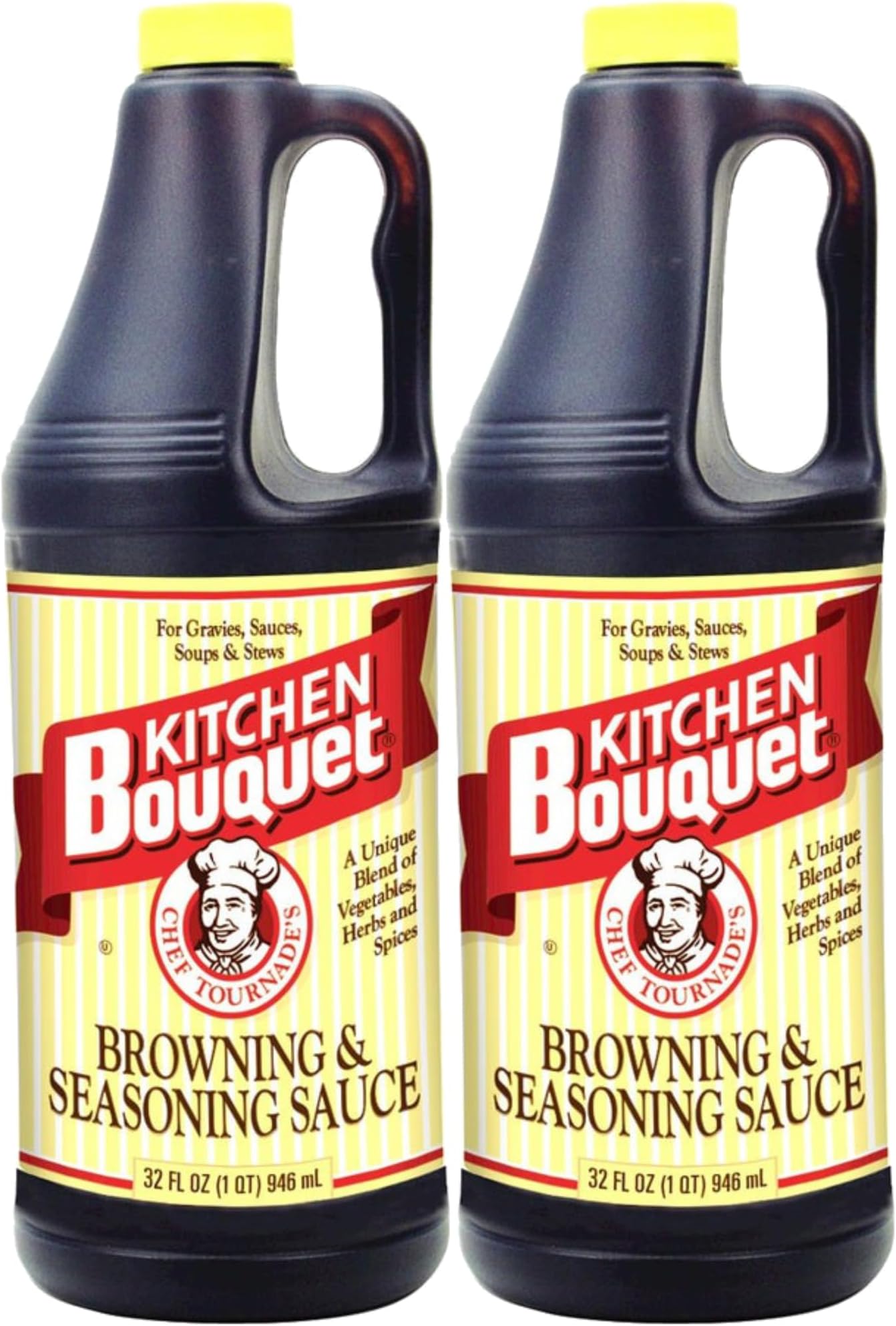 Kitchen Bouquet Browning and Seasoning Sauce, 32 Ounce (Pack of 2)