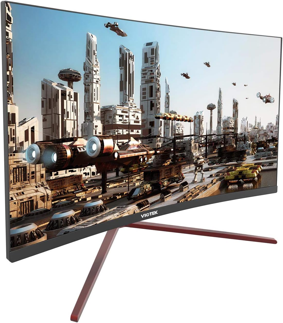 Viotek 27 Inch Curved Monitor 144hz Viotek Ultra Wide Curved