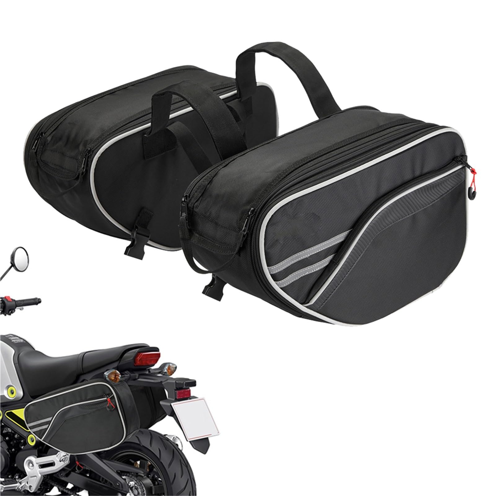 Sacoches pour moto Navi 15L paires sacoches latérales dirt bike cross