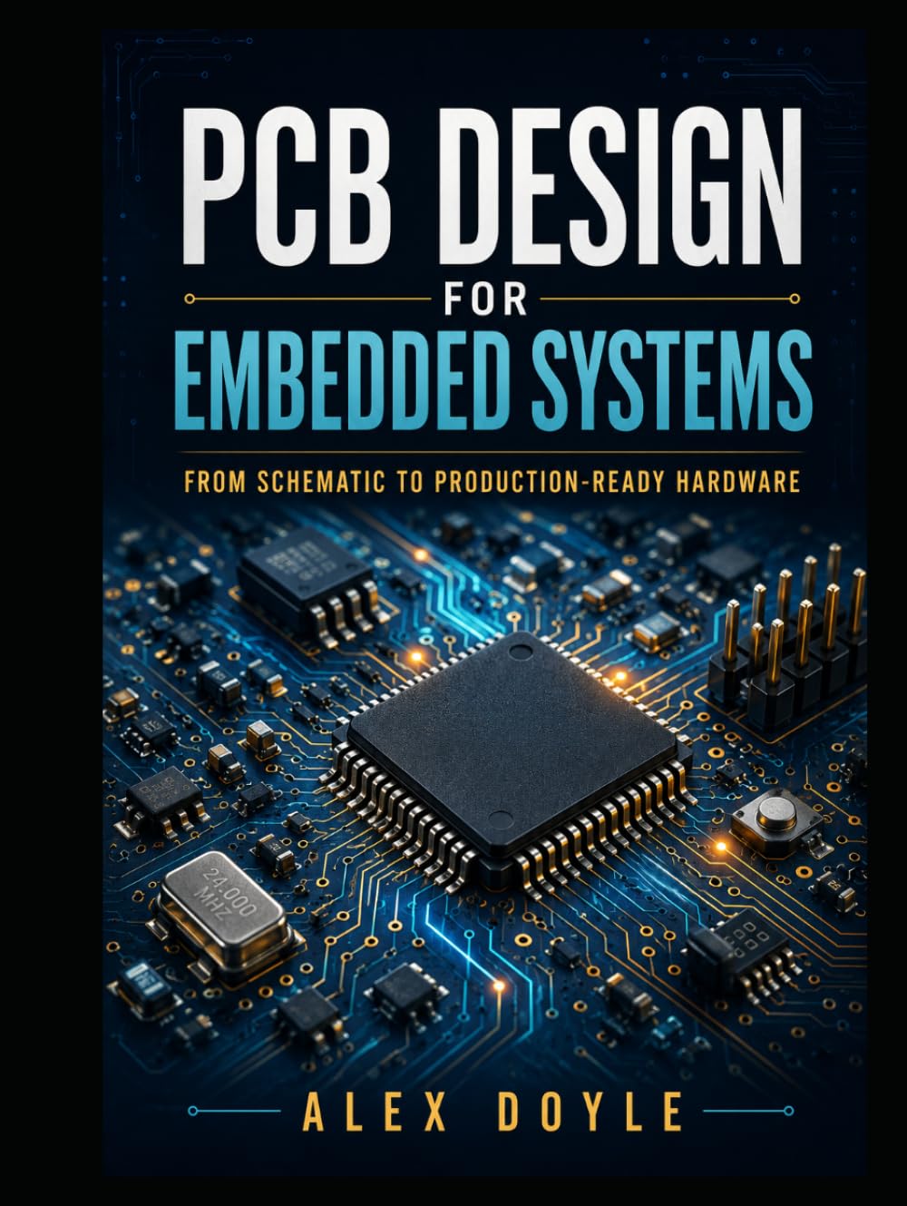PCB Design for Embedded Systems: A Practical Guide to Schematic, Layout, and Manufacturing