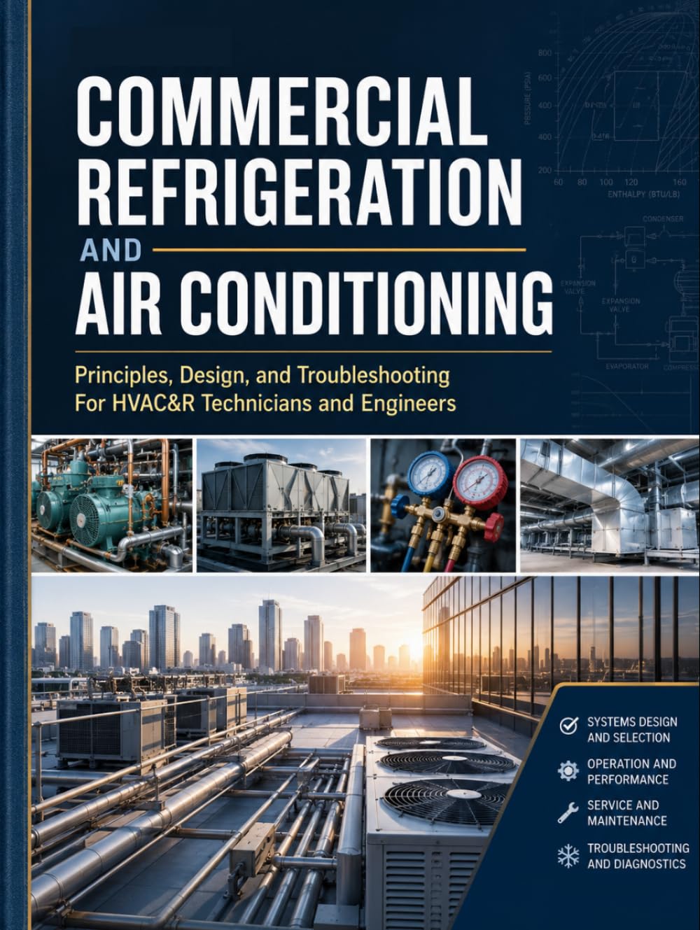 Commercial Refrigeration and Air Conditioning: Principles, Design, and Troubleshooting for HVAC&R Technicians and Engineers