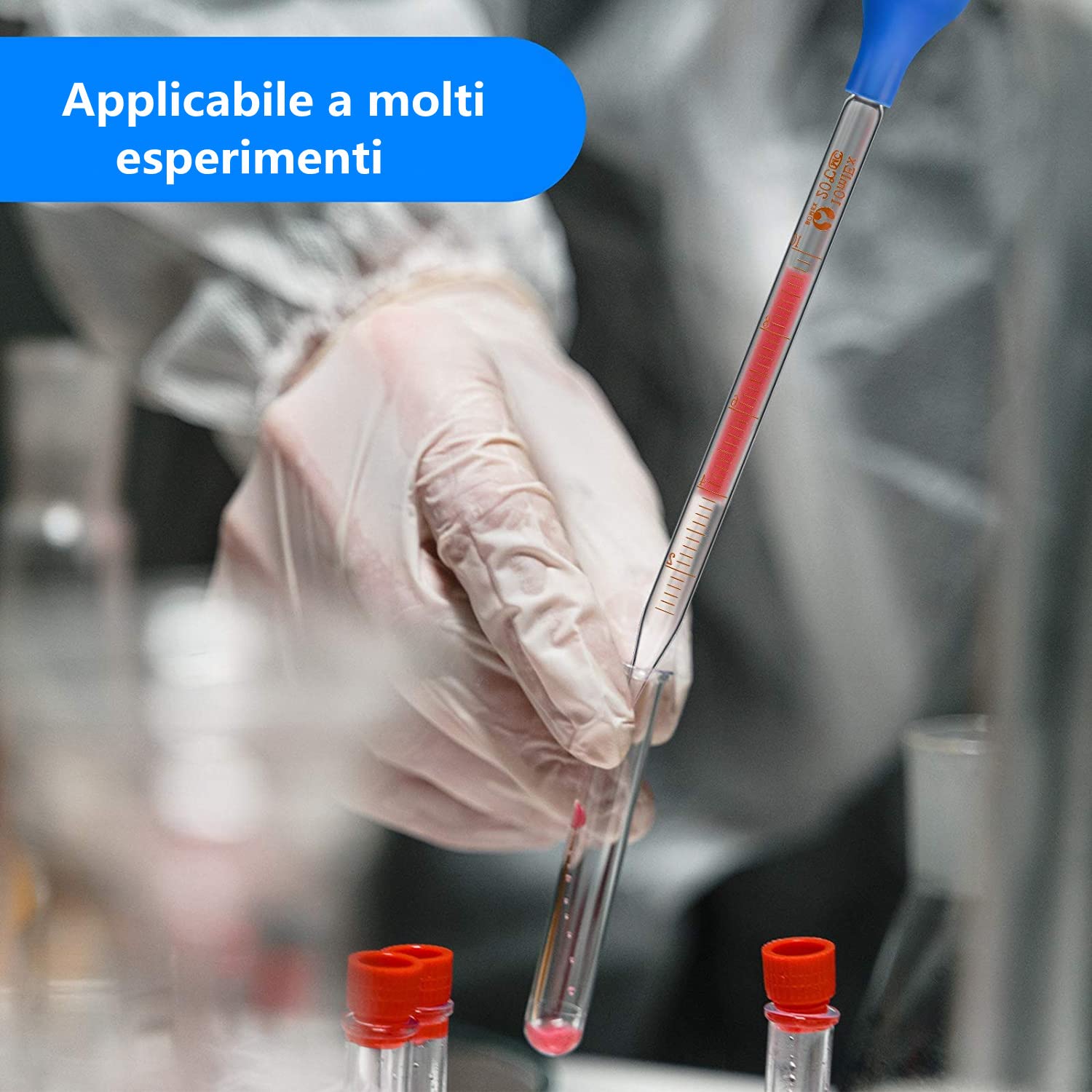 LATRAT 2 x 10 ml szklana pipeta z gumowym przyssawką z 2 szczotkami do czyszczenia, do płynów, olejków eterycznych, makijażu artystycznego, laboratorium chemicznego