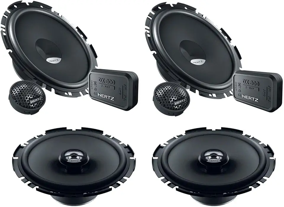 Combo Kit 2 Vias Hertz Dsk 170.3 + Coaxial Dcx 170.3