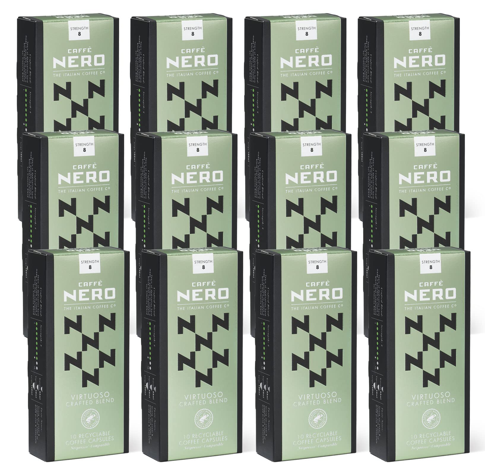 Caffè Nero - Classico Signature Blend Coffee Pods (120 count (pack of 1), Virtuoso 120)