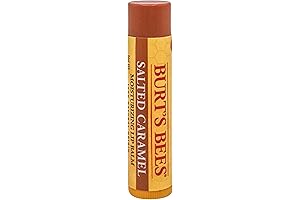 Burt's Bees Salted Caramel Tinted Lip Balm: Hydrating Caramel Flavor For Soft, Nourished Lips
