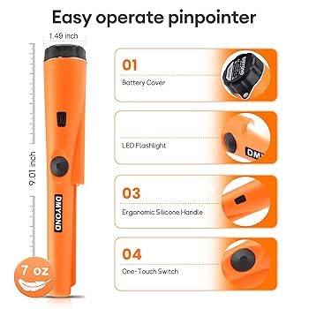 Amazon.com : Dmyond Metal Detector Pinpointer, Professional