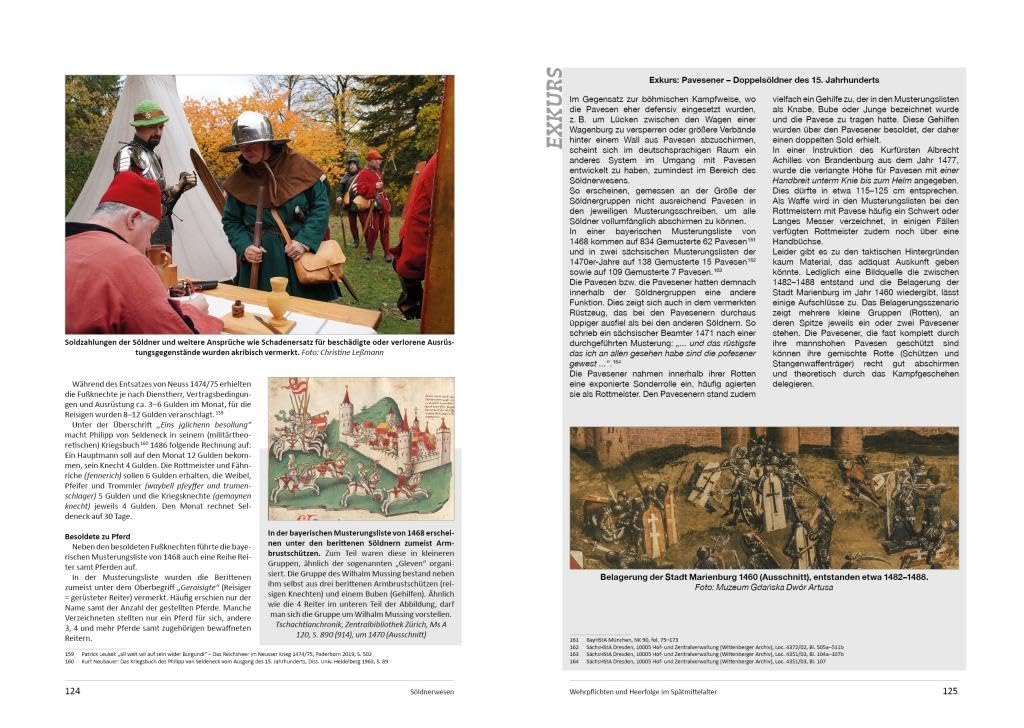 Wehrpflichten und Heerfolge im Spätmittelalter: Niederadel, Söldner, Stadt- und Landbewohner in den Kriegsordnungen des 15. Jahrhunderts