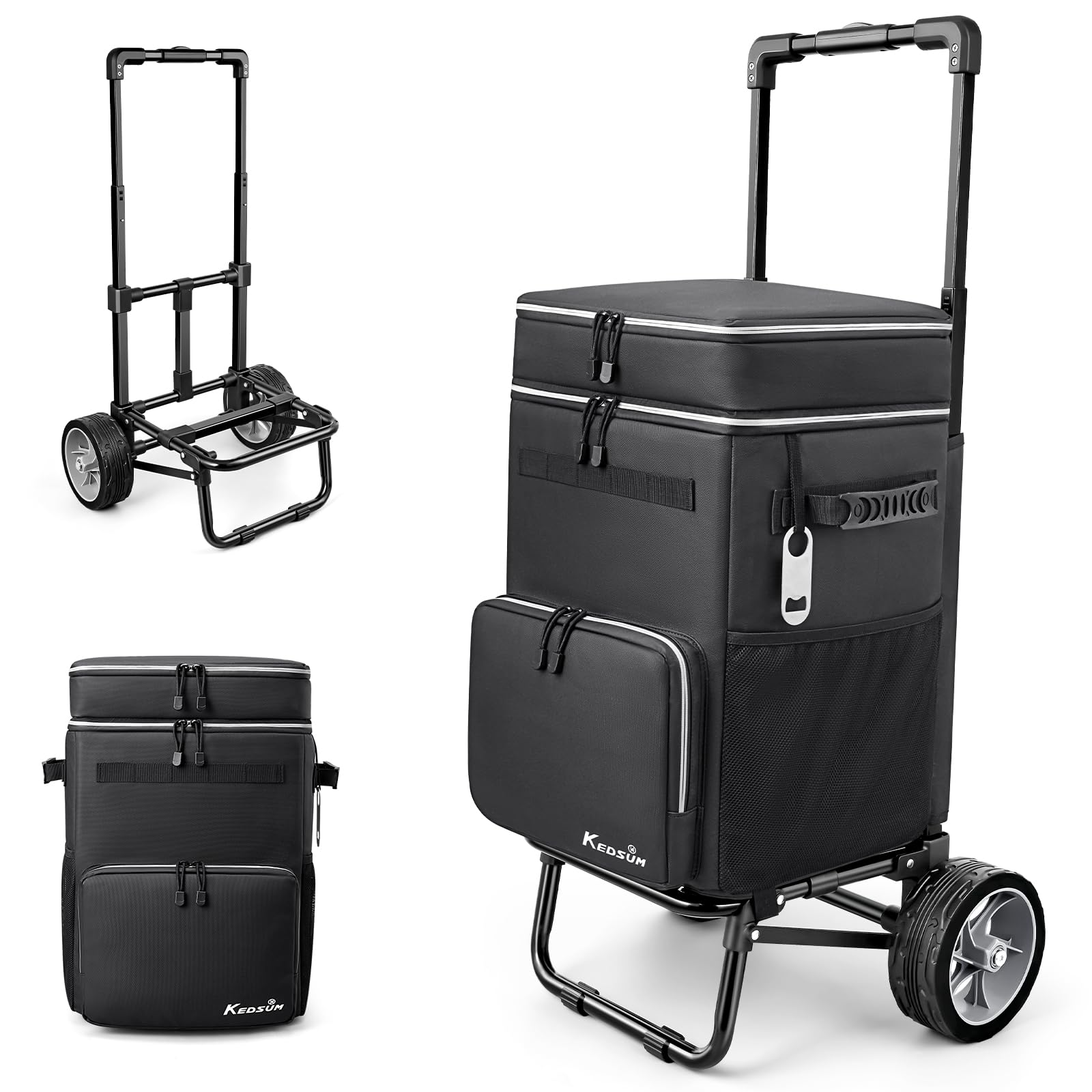 KEDSUM 84-Can Large Cooler with Wheels