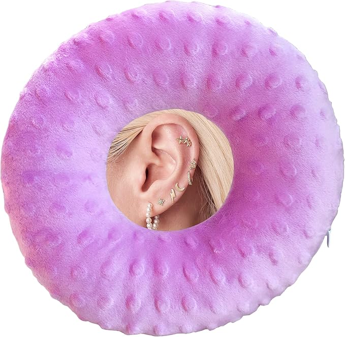 Ear Hole Piercing Pillows for Ear Pain Side Sleeping CNH Pillow