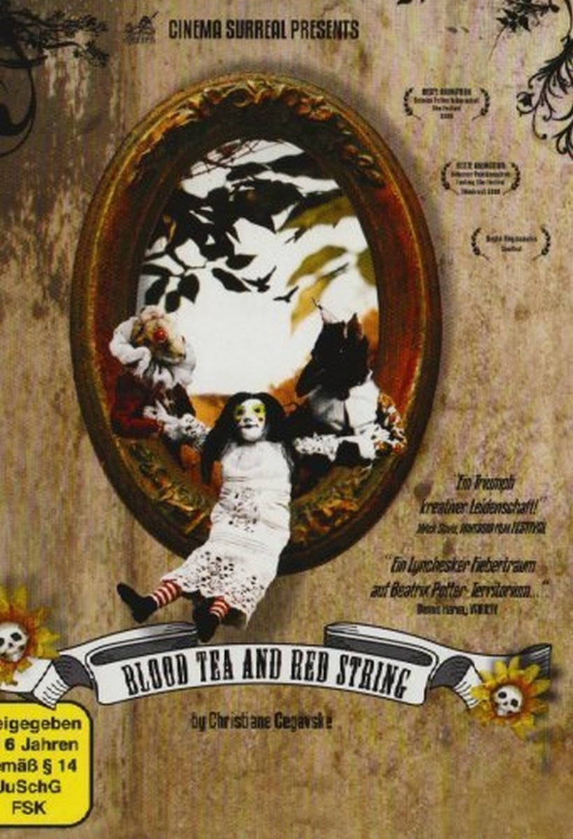 Blood Tea & Red String DVD edicion alemana original para coleccionistas de animacion stop motion
