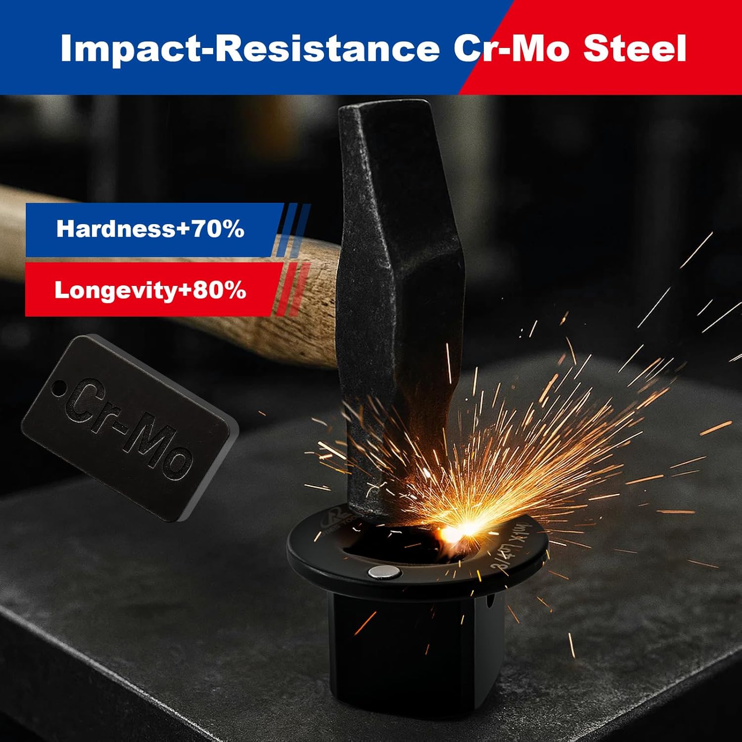 Socket Set Adapter,Low Profile Impact Socket Set Works with Impact Wrench，Torque Wrench，Electric Ratchet，Designed for Confined Space，3/8" to 1/2", 1/4" to 3/8", 3/4" to 1", 1/2" to 3/4", 8PC