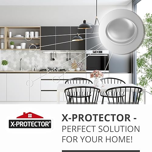 Miniatura 2 de X-Protector Parachoques para puerta de gabinete, 100 unidades, parachoques transparentes de silicona de 12 pulgada, parachoques ideales para