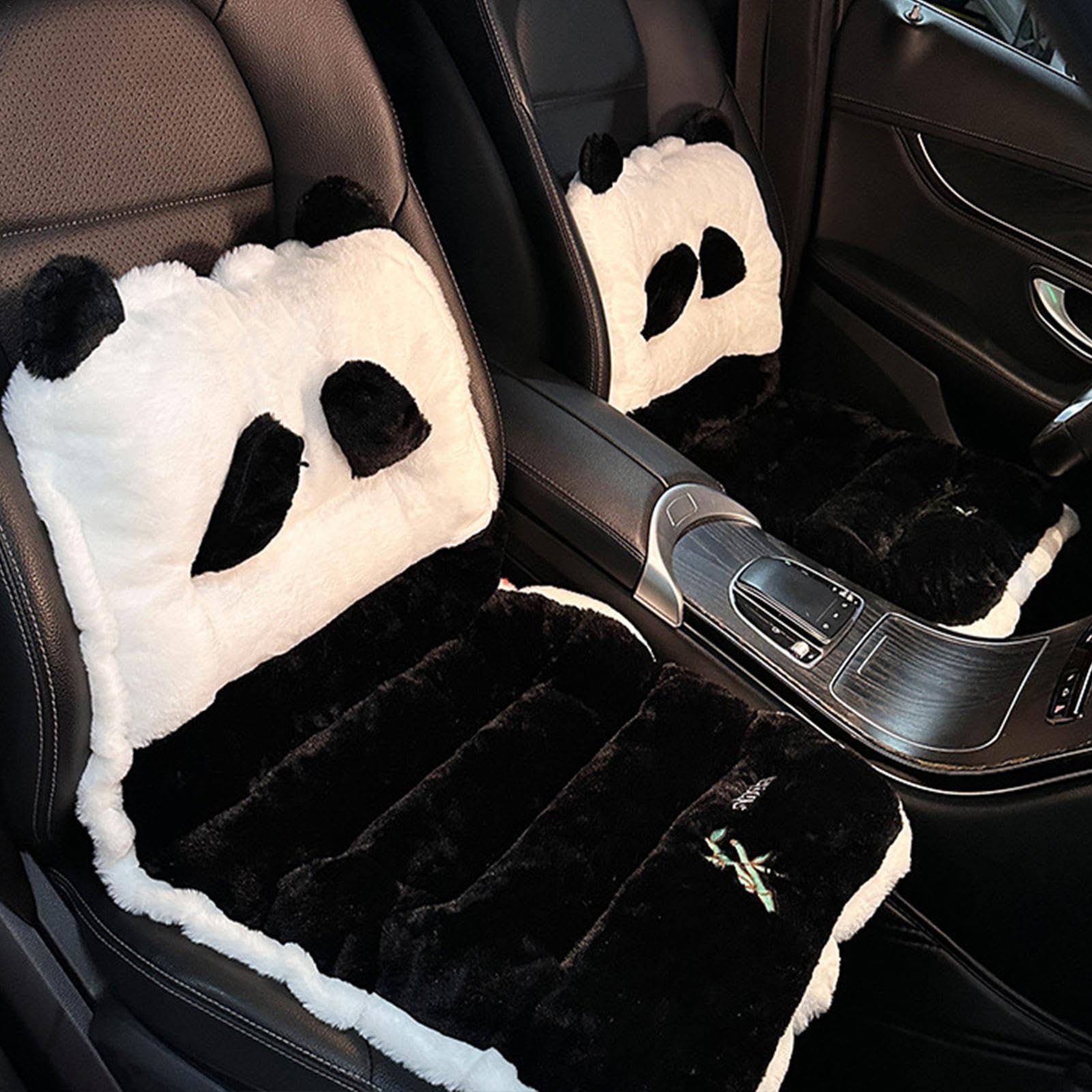 Accesorios de felpa para el interior del coche, accesorios para fundas de