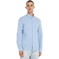 Tommy Jeans Tjm Slim Stretch Oxford Shirt Dm0dm09594, Camicia Uomo