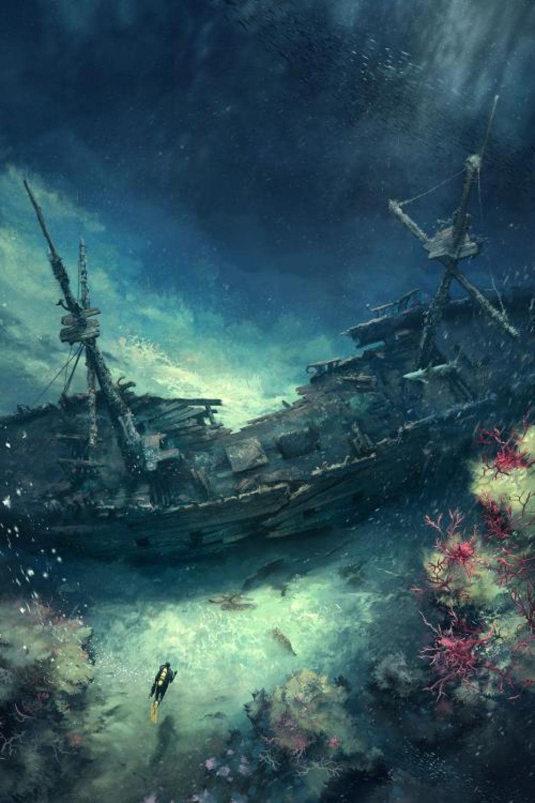 ERUZO DIY 5d Diamond Painting Embroidery Ship Diamond Painting Cross Stitch Rhinestone Mosaic Decoration Home Gift40x50cm