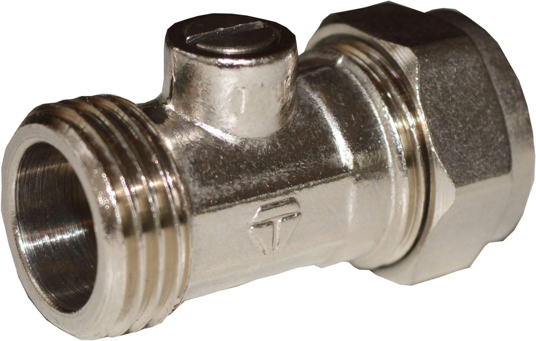 15mm Flat Faced Isolation Service Valve - Pack of 5