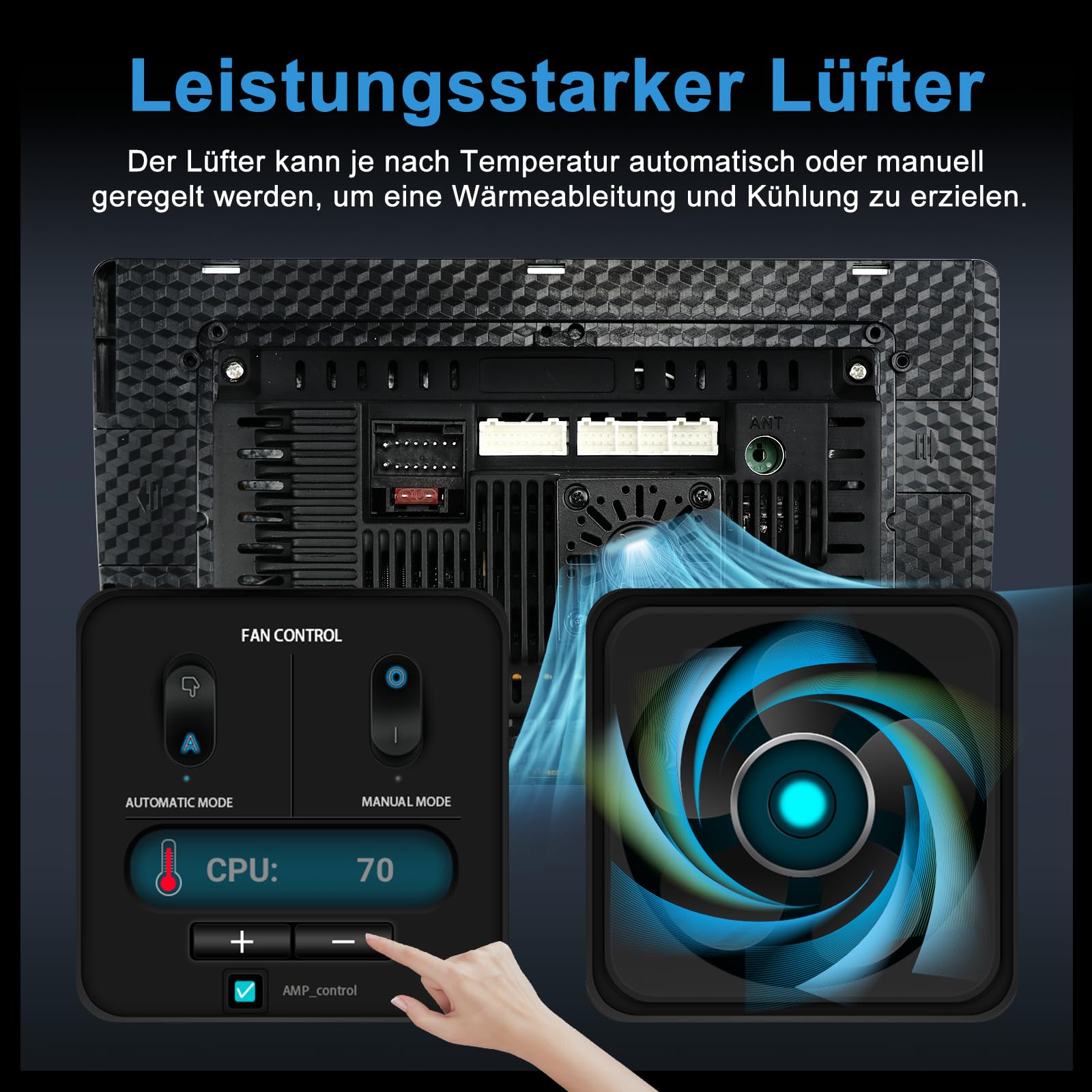 4GB+64GB Android Autoradio für Volkswagen Polo 9N 9N3 2001-2009 2 Din, 7 Zoll QLED Bildschirm mit Wireless CarPlay & Android Auto, 1080P Rückfahrkamera, GPS, WiFi, Bluetooth, DSP AM RDS USB