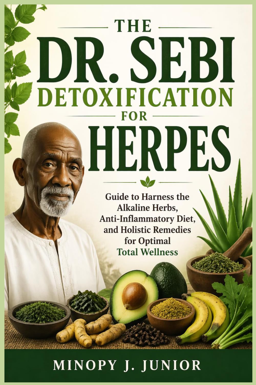 THE DR. SEBI DETOXIFICATION FOR HERPES: Guide to Harness the Alkaline Herbs, Anti-Inflammatory Diet, and Holistic Remedies for Optimal Total Wellness