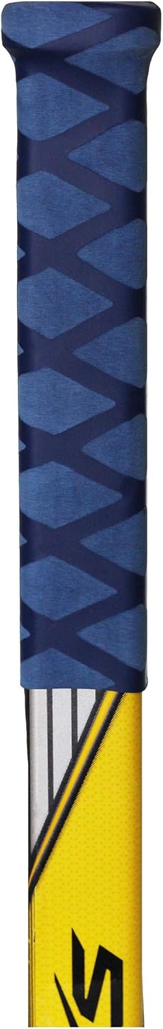 Advanced Hockey Stick Grip - Better Grip for ice Hockey Sticks, one Size for Youth and Adult Stick, Great Alternative to Hockey Tape (Blue) : Sports & Outdoors