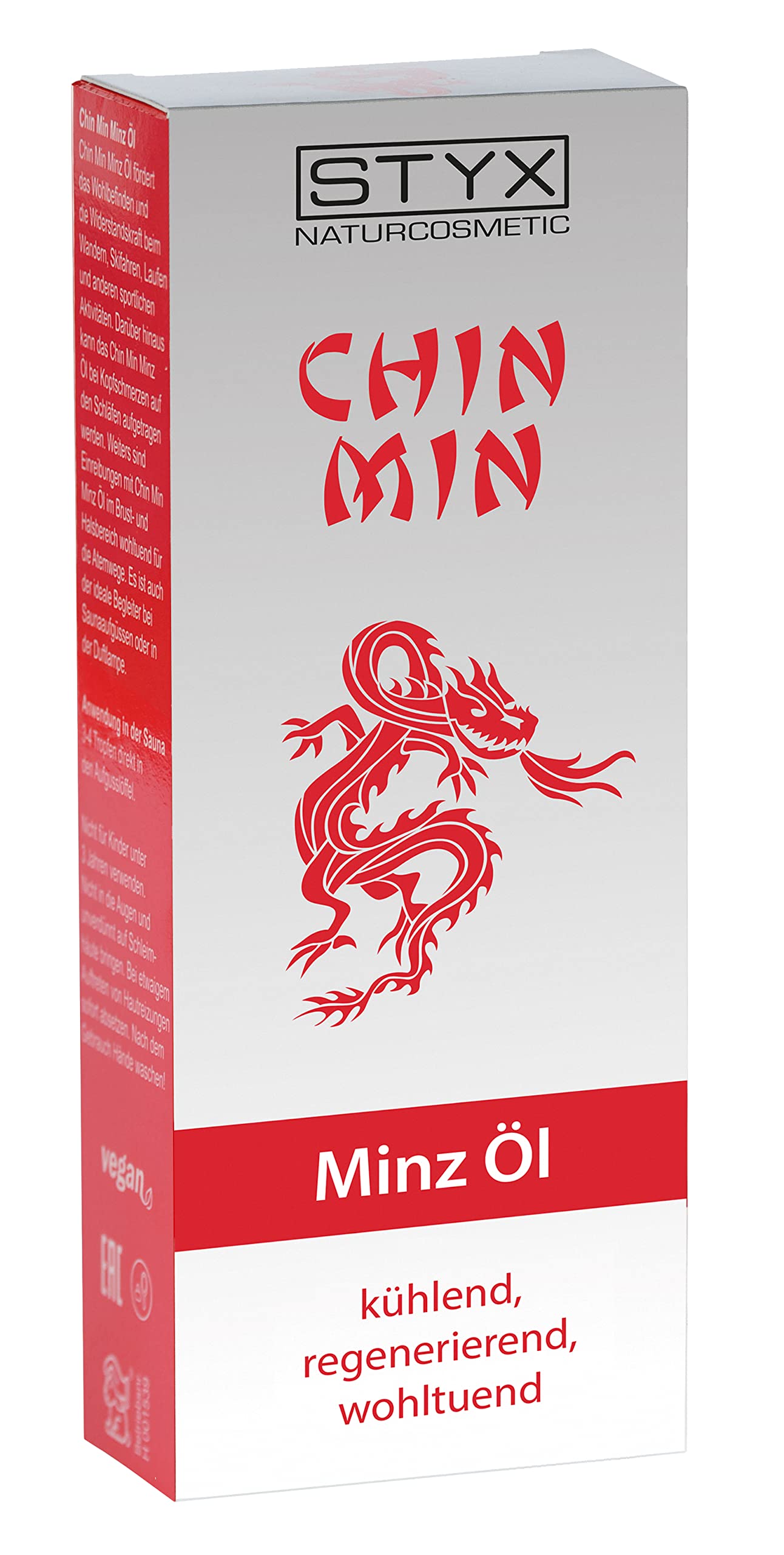 Aceite de menta Chin Min de Styx