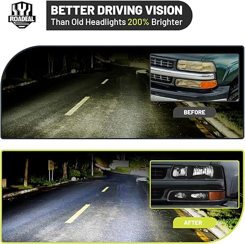 Miniatura 5 de Faros con bombillas para 1999-2002 Chevy Silverado 1500 2500, para 2001-2002 Silverado 1500HD 2500HD 3500, para 2000-2006 Tahoe Suburban con luces