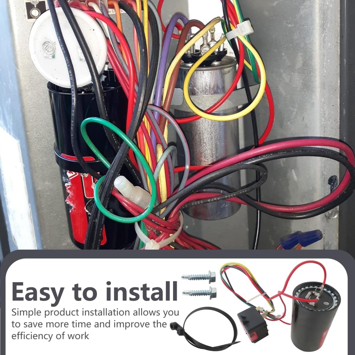 2025 New Upgraded 5-to-1 Compressor Saver CSR-U3, CSRU3 Compressor Saver CSR U3 Hard Start for 4 to 5 Ton Systems HD
