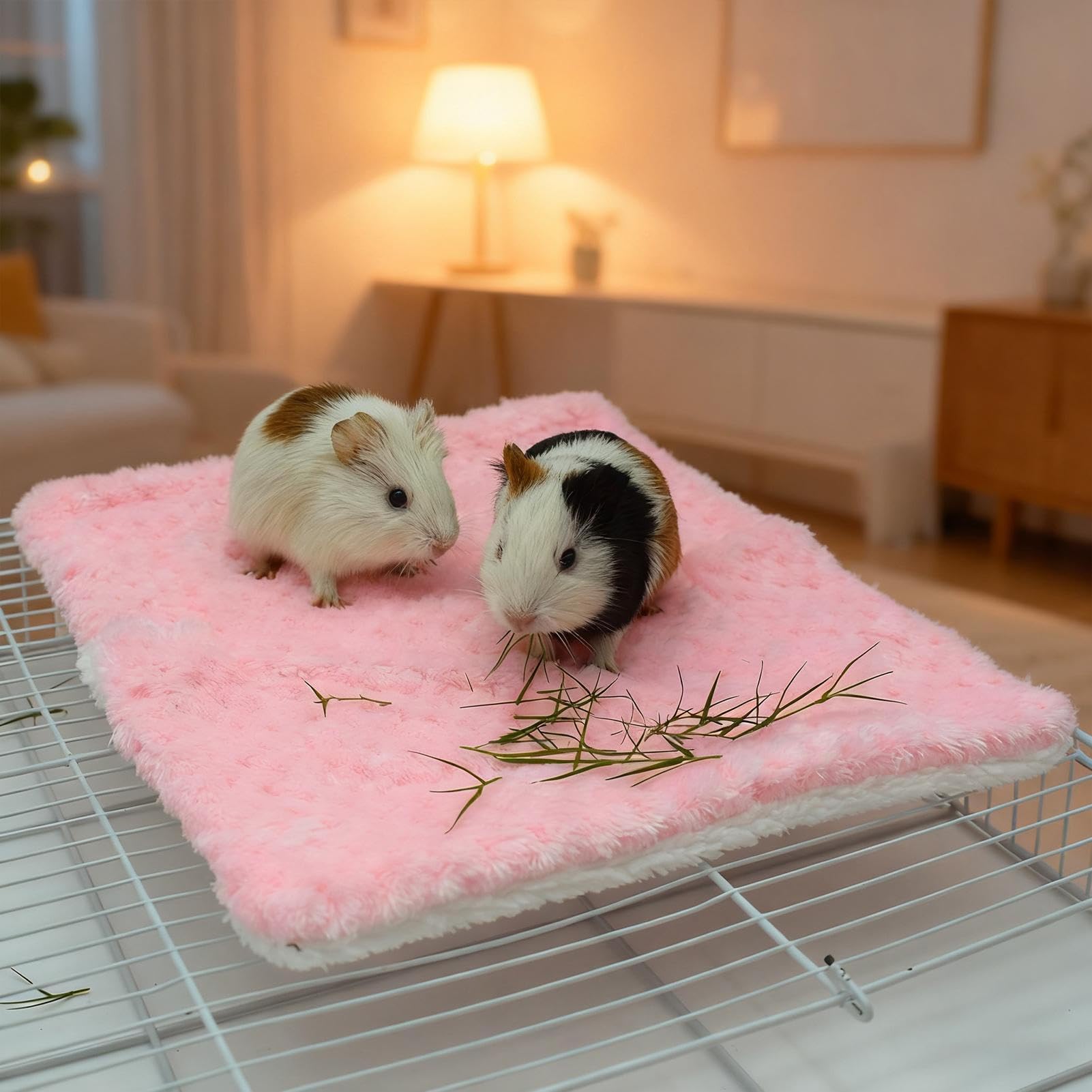 Frettchen-Hängematte, Nesthöhle & Tunnelmatte | Schlafplatz für Chinchillas, Zuckergleiter, Frettchen & Hamster – Ausruhen, Verstecken, Klettern im Winter