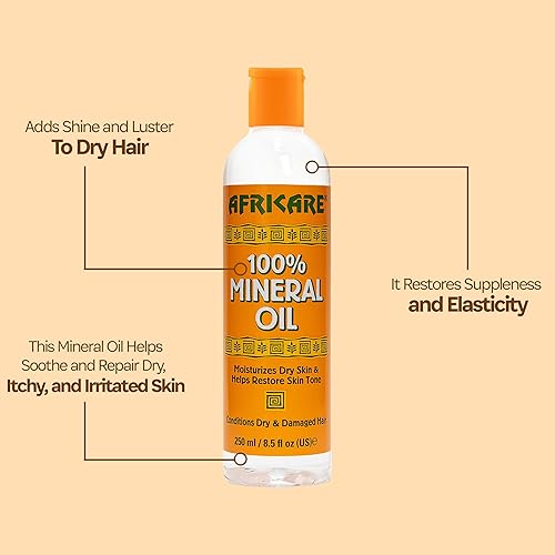 Miniatura 4 de AFRICARE Aceite mineral 100 porcentaje, 8.5 onzas