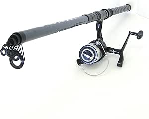 FTD - Fladen Beachcaster 3.5m Telescopic Sea Fishing Rod &amp; Charter Surf 65 Reel (pre-spooled with 18lb line)