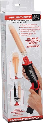 Miniatura 5 de Thrust-Bot Máquina sexual de mano de múltiples velocidades