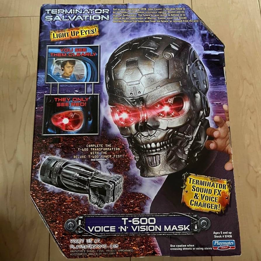 ターミネーター サルベーション T-600  ボイスチェンジャー Amazon.co.jp: ターミネーター ヘルメット サルベーション T-600