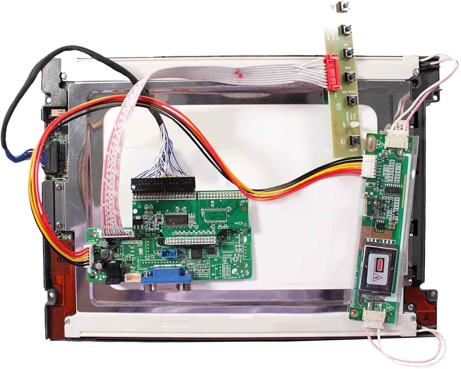 VSDISPLAY DVI VGA LCD Driver Board for 15 Inch 1024x768 LCD Screen LQ150X1LW94 Repalcement Board