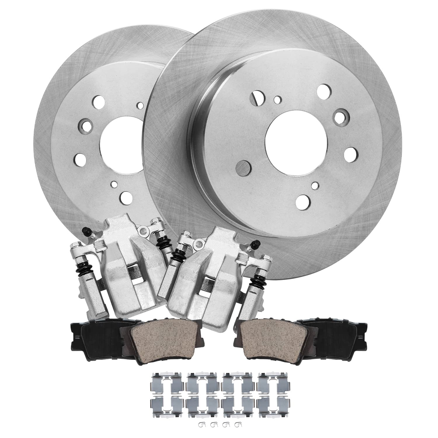 Detroit Axle - Rear Brake Kit for 2007-2012 Lexus ES350 2008-2011 Camry