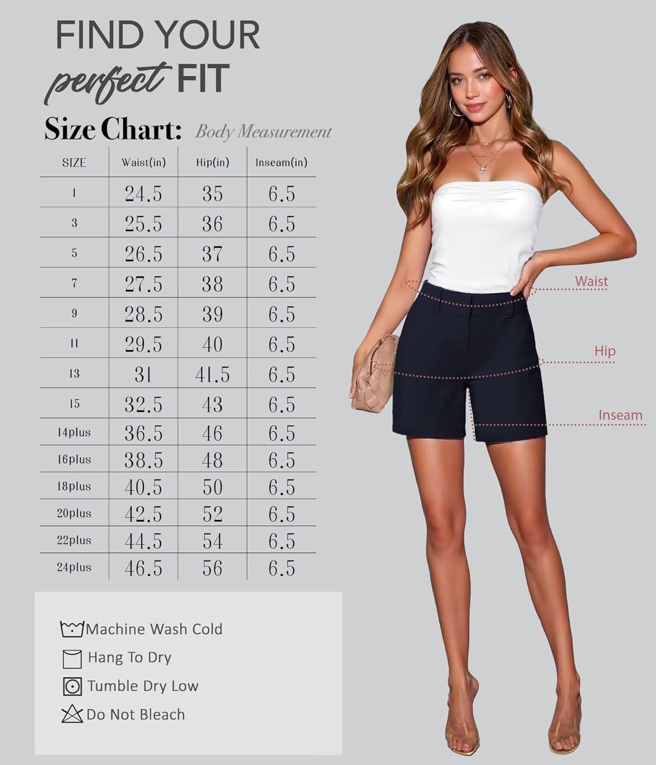 Hybrid & Company Womens Relaxed Comfy Breathable Stretch Walking Shorts with Pockets - Image 7