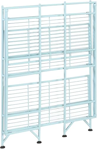 Miniatura 10 de Convenience Concepts Designs2Go - Estante para almacenamiento extra de 2pisos metal plegable Negro