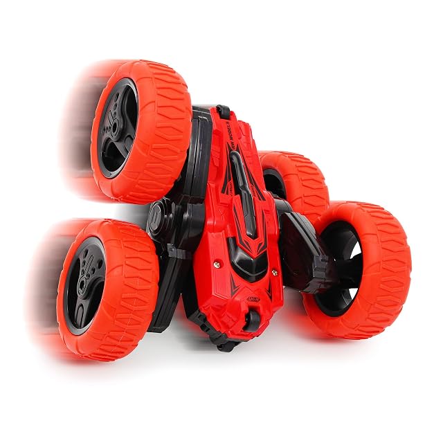 Foto 7 de 8 de CMJ RC Cars 360 Spin Attack Stunt RC Car Electric Race Stunt Car, Doble Cara, rotación de 360°
