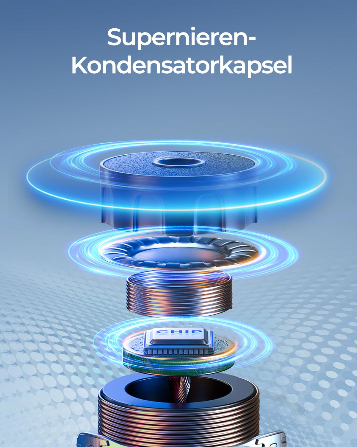 ALPOWL Kabelloses Dual-Mikrofonsystem mit Empfänger für Karaoke, Besprechungen, Vorträge